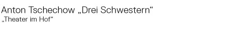 Drei Schwestern